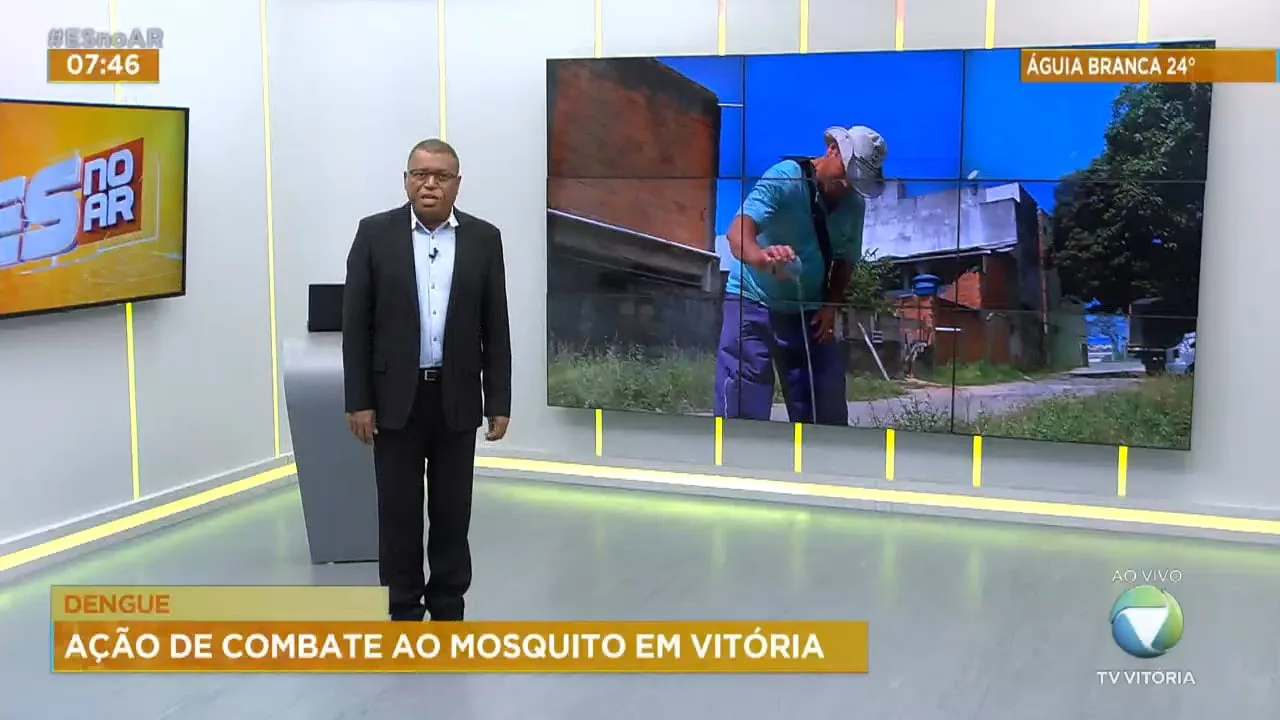 Ação de combate ao mosquito da dengue em Vitória