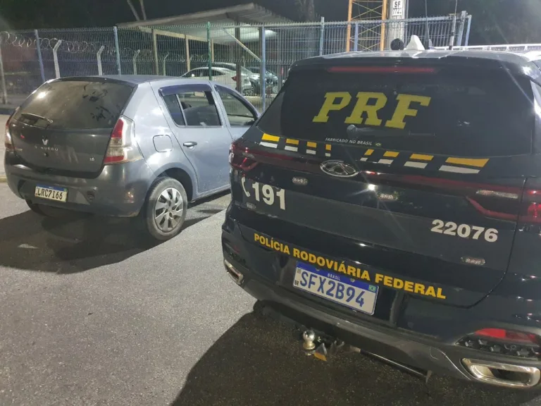 BR-01: PRF recupera carro clonado roubado no RJ em 2018