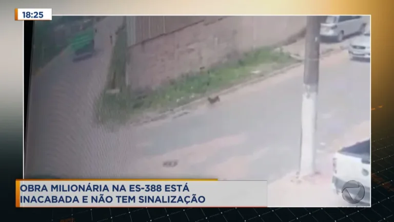 Moradores reclamam de obra sem conclusão