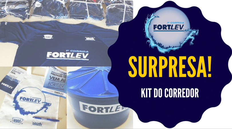 Blog Corrida de Rua revela uma surpresa no Kit da Corrida Fortlev!