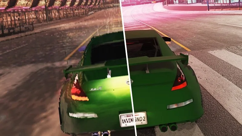 NFS Underground 2 Remix recebe incrível demonstração com RTX