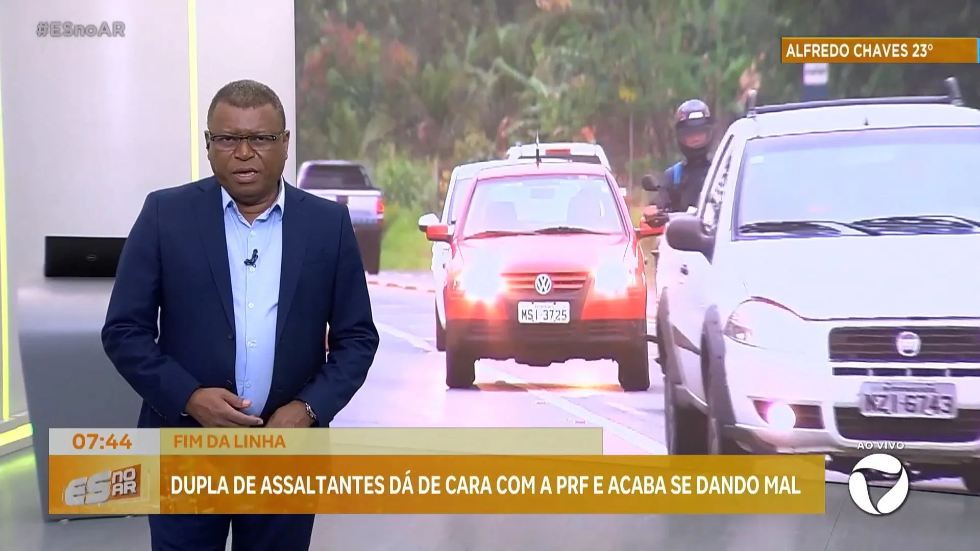 Dupla de assaltantes dá de cara com a PRF e veja o que acontece