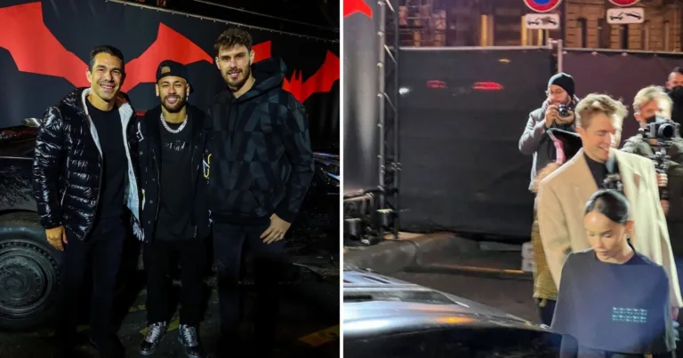 Marcus Buaiz vai à première de Batman, em Paris, com Neymar e famosos