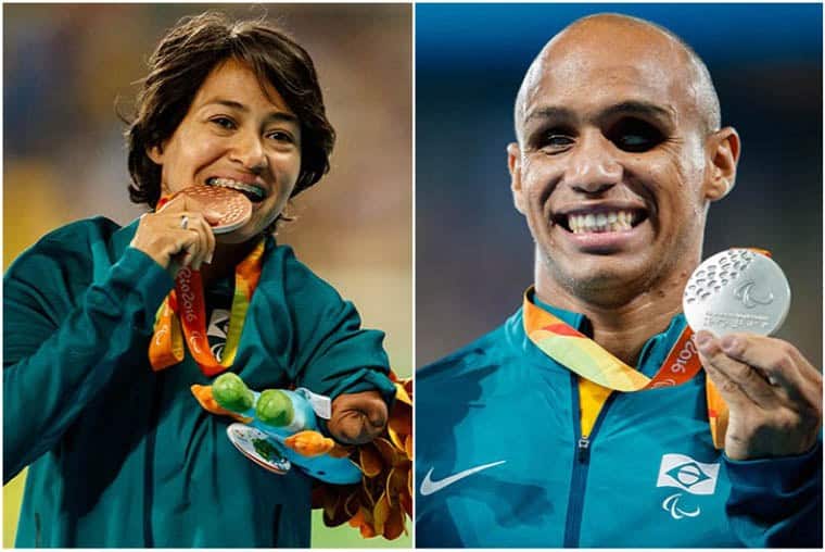 Jogos Paralímpicos: Felipe Gomes e Teresinha de Jesus garantem mais duas medalhas no atletismo