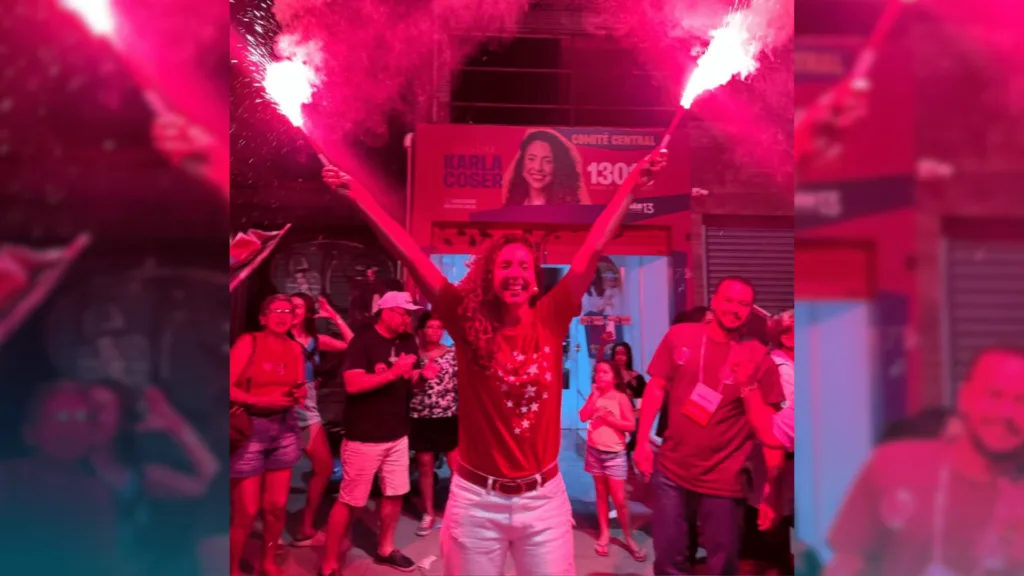 Karla Coser, vereadora mais votada em Vitória. Foto: Redes sociais