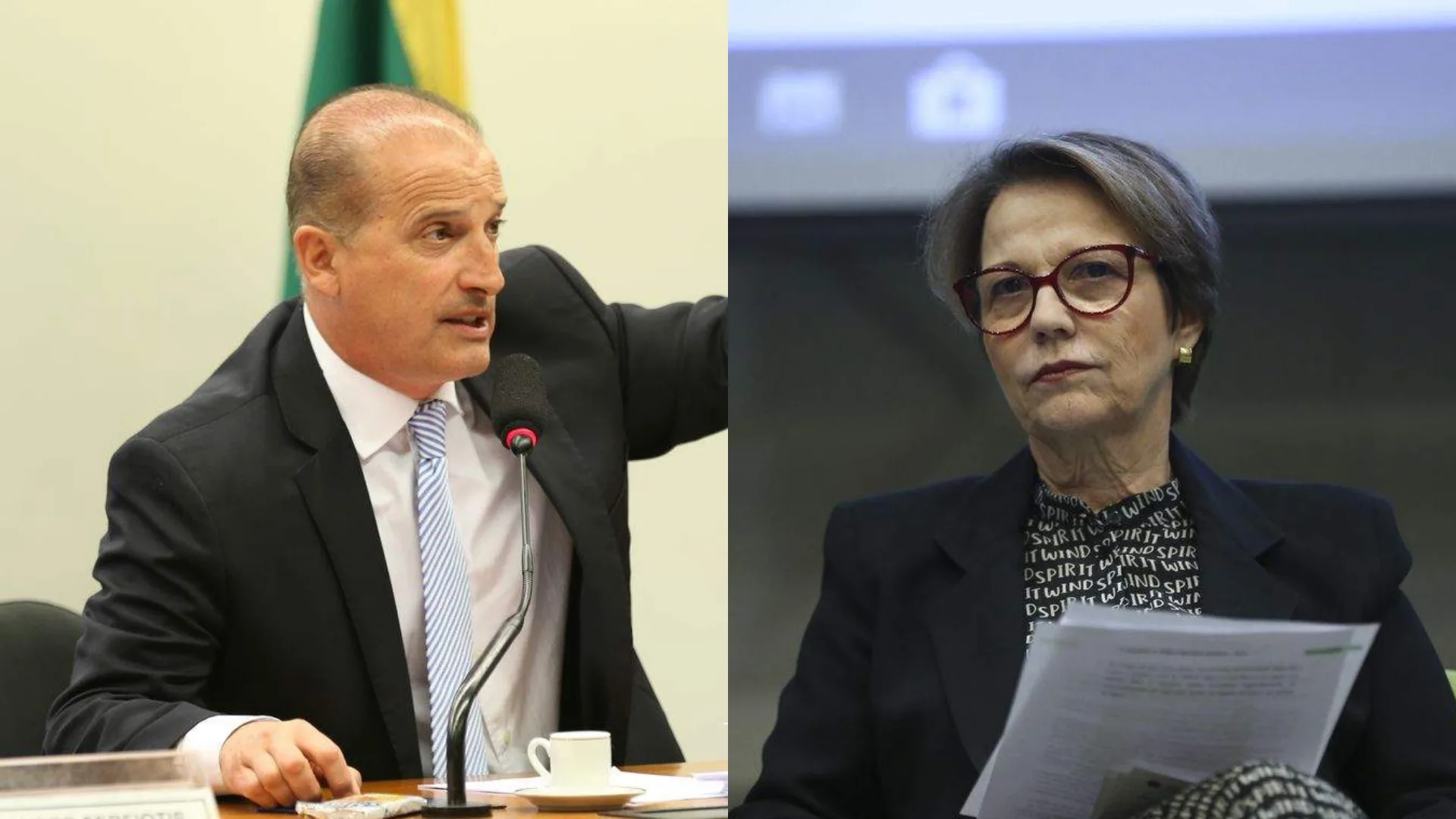 Onyx e Tereza Cristina reassumem ministérios depois de ajudar a eleger Lira