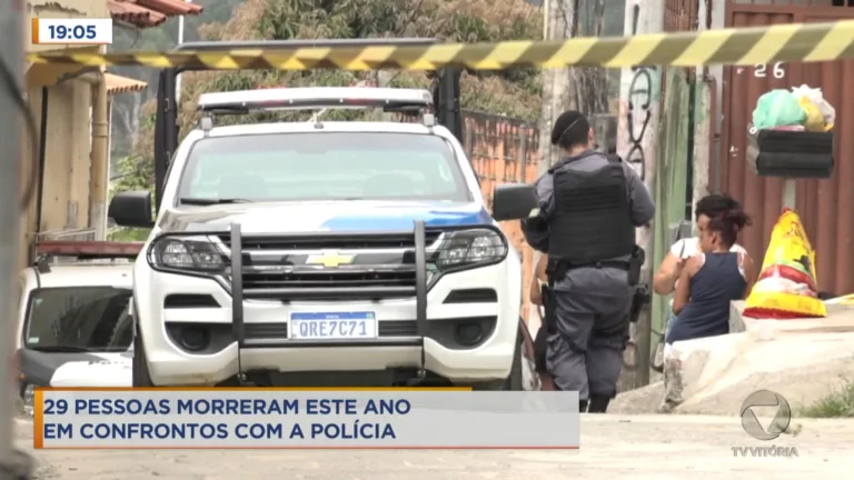 29 pessoas morreram neste ano em confrontos com a polícia