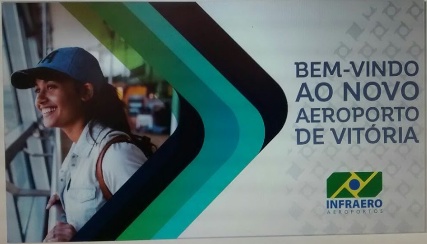 Aeroporto de Vitória recebe aprovação de 95% dos passageiros