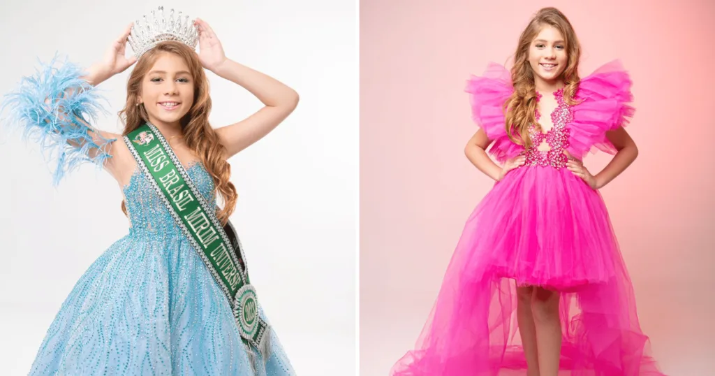 Rumo à Disney Paris: capixaba de 9 anos é eleita a menina mais bonita do Brasil (Foto: Miss ES Mini, Mirim, Juvenil e Teen/Divulgação)