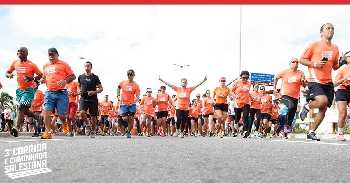 Novidades na Corrida e Caminhada Salesiana! Premiação e dois percursos na orla de Camburi