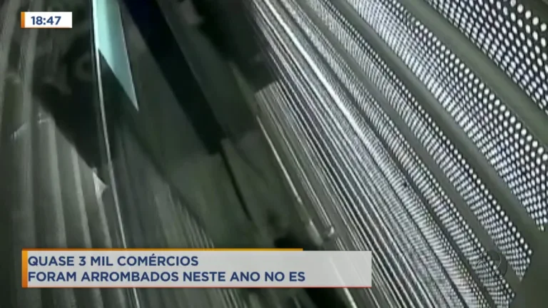 Quase 3 mil comércios foram arrombados neste ano no ES