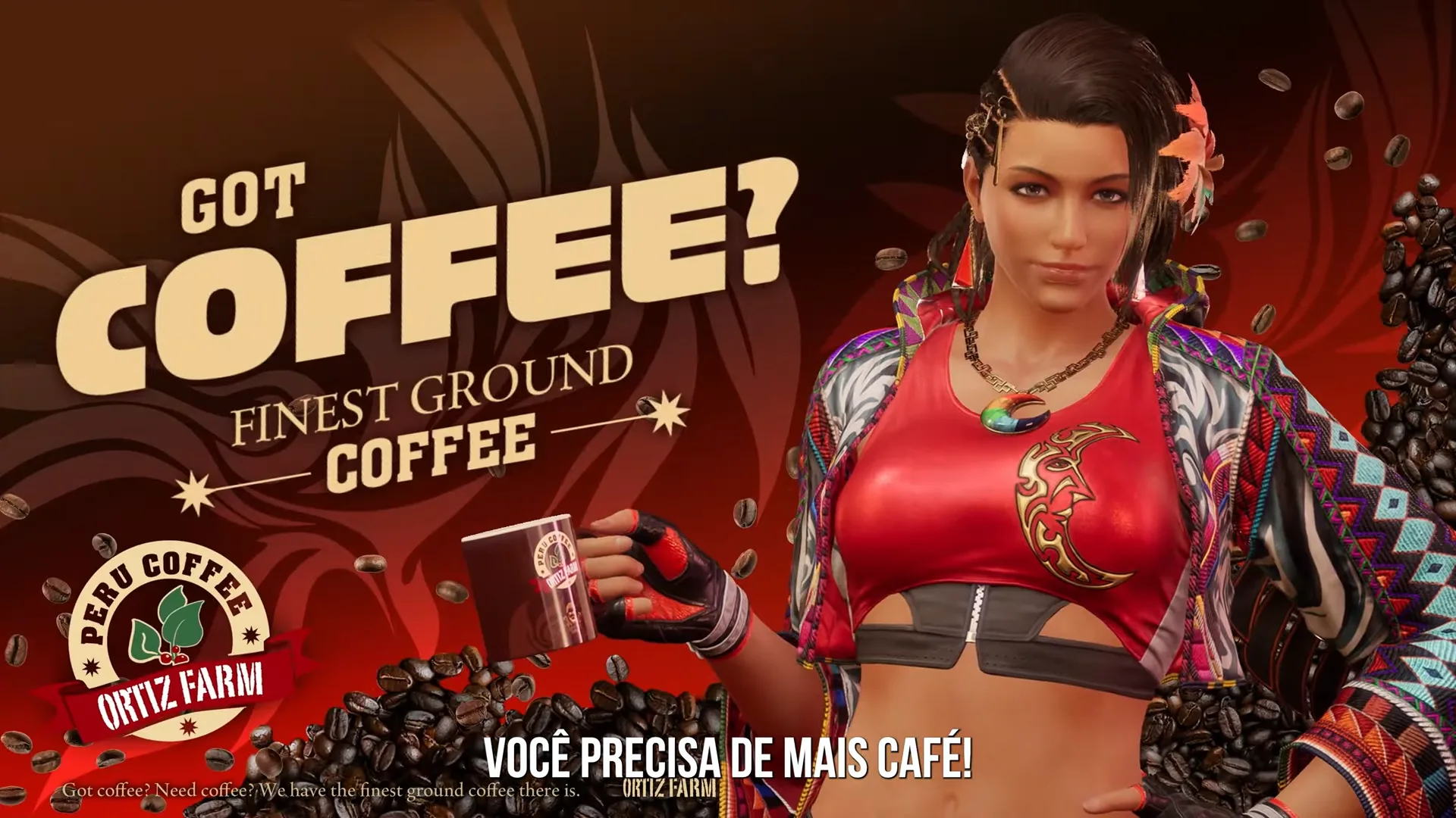 TEKKEN 8 anuncia a volta de Raven e a rainha do café Azucena