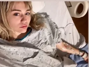 Miley Cyrus é internada e pede 'boas vibrações' para internautas