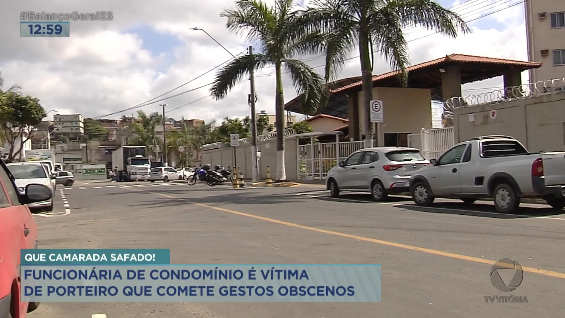 Funcionária de condomínio é vitima de porteiro que faz gestos obscenos