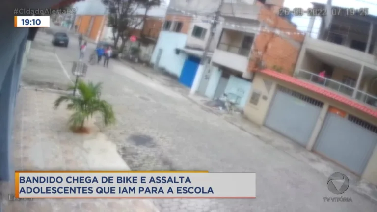 Adolescentes são assaltados quando iam para a escola