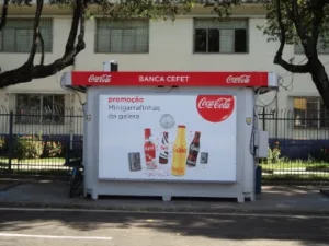 coca cola nas bancas