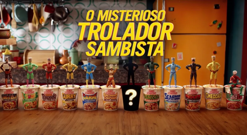 "Cupmanzinhos" voltam em nova campanha de Cup Noodles®, da NISSIN "Cupmanzinhos" voltam em nova campanha de Cup Noodles®, da NISSIN