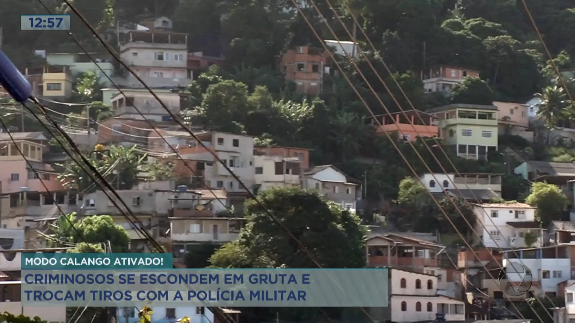 Criminosos e policiais militares trocam tiros em Piedade, Vitória