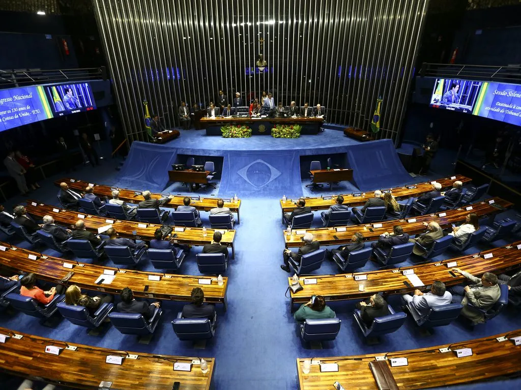 Brasília (DF), 15/02/2023 – Sessão solene do Congresso Nacional que comemora os 130 anos de atividade do Tribunal de Contas da União.