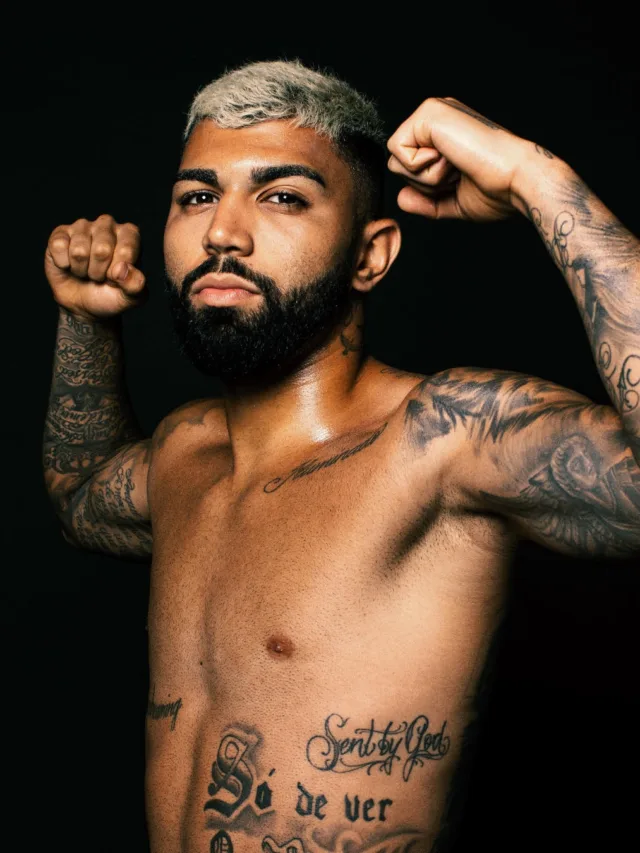 Internautas apontam erro em tatuagem de Gabigol e tiram sarro