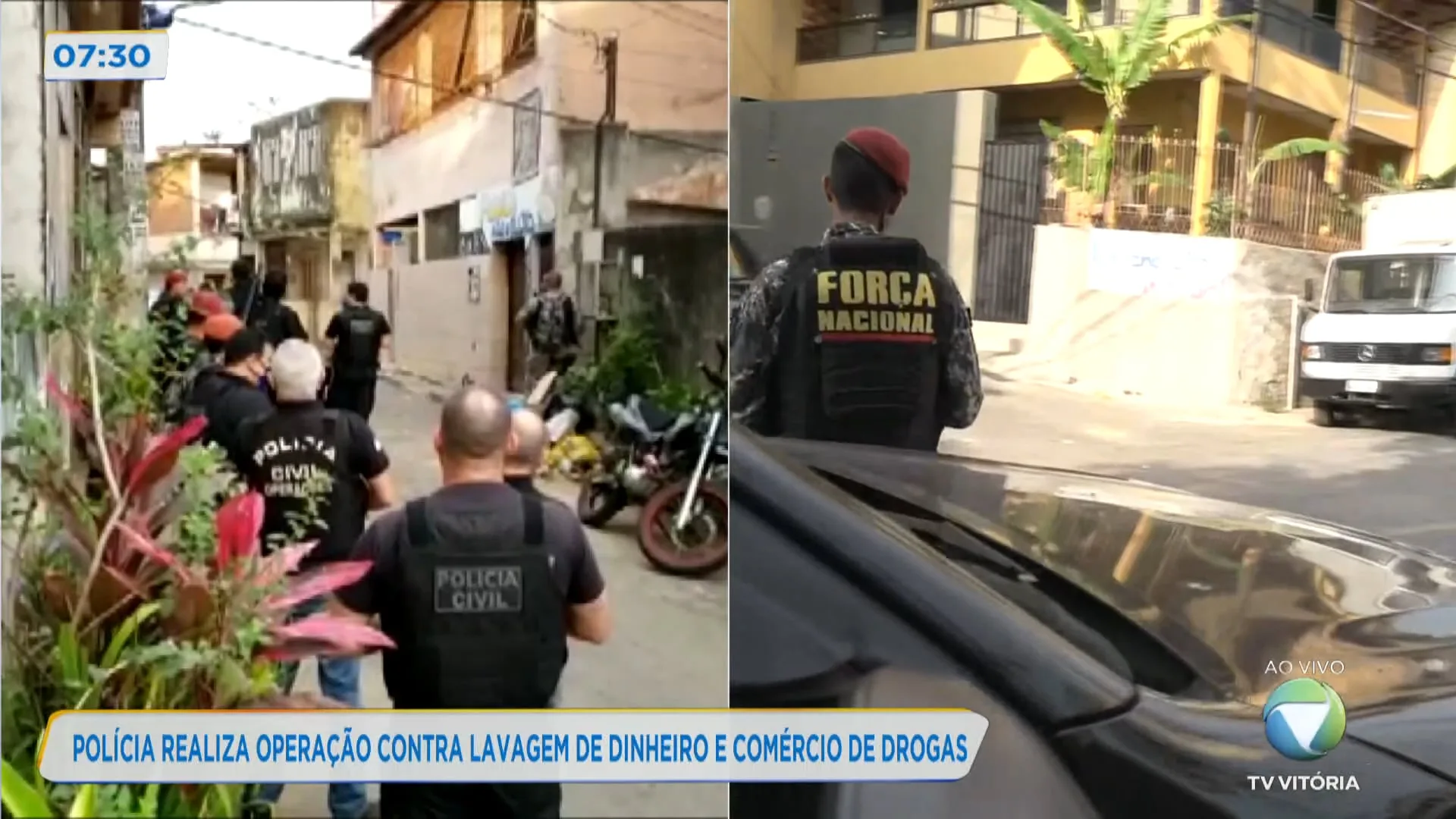 Polícia realiza operação contra lavagem de dinheiro e comércio de drogas