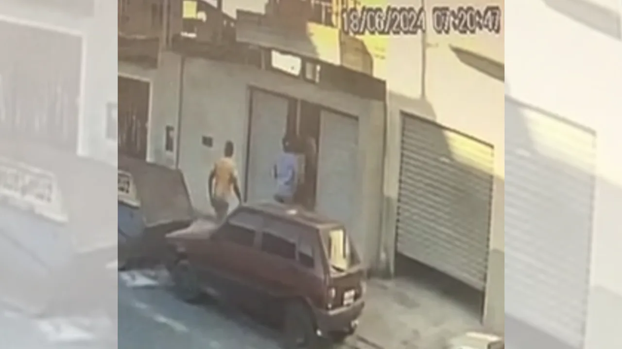 VÍDEO | PM de folga vê a esposa ser rendida e prende criminoso em Cariacica