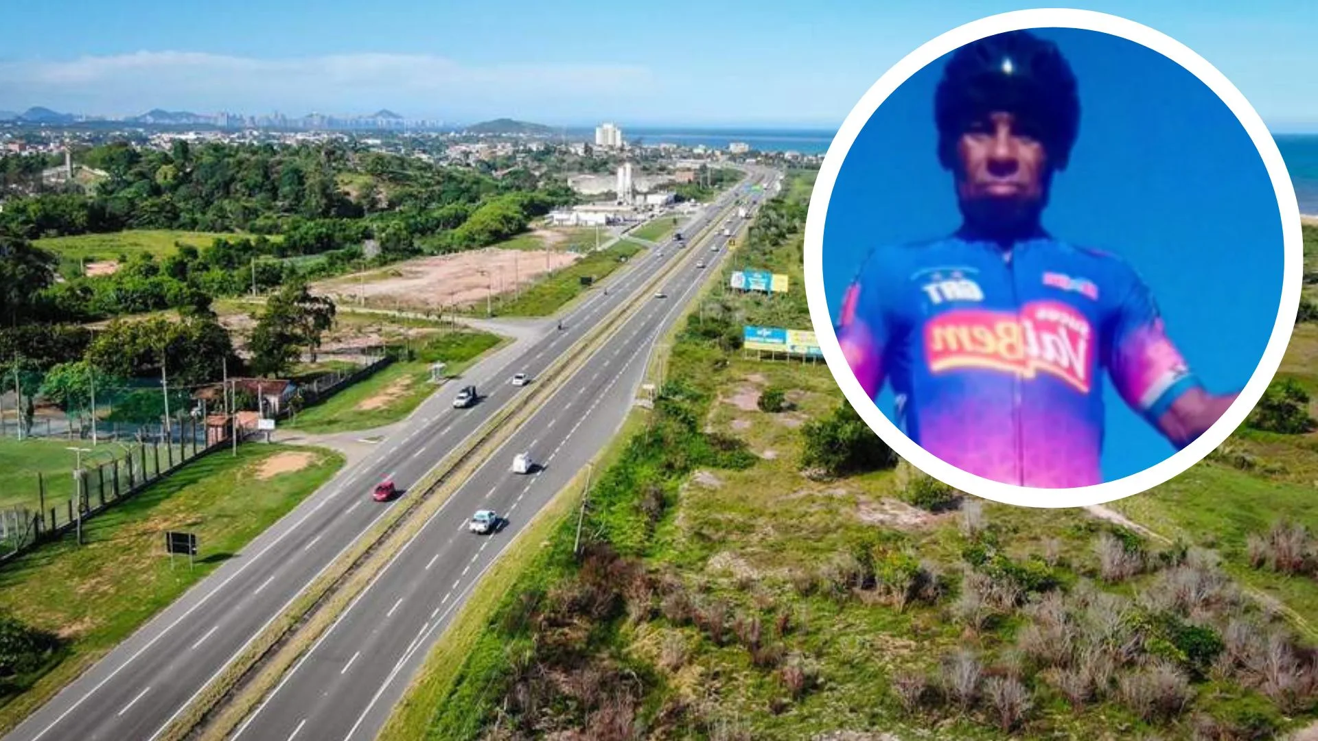 Ciclista é morto a tiros na Rodovia do Sol em Guarapari