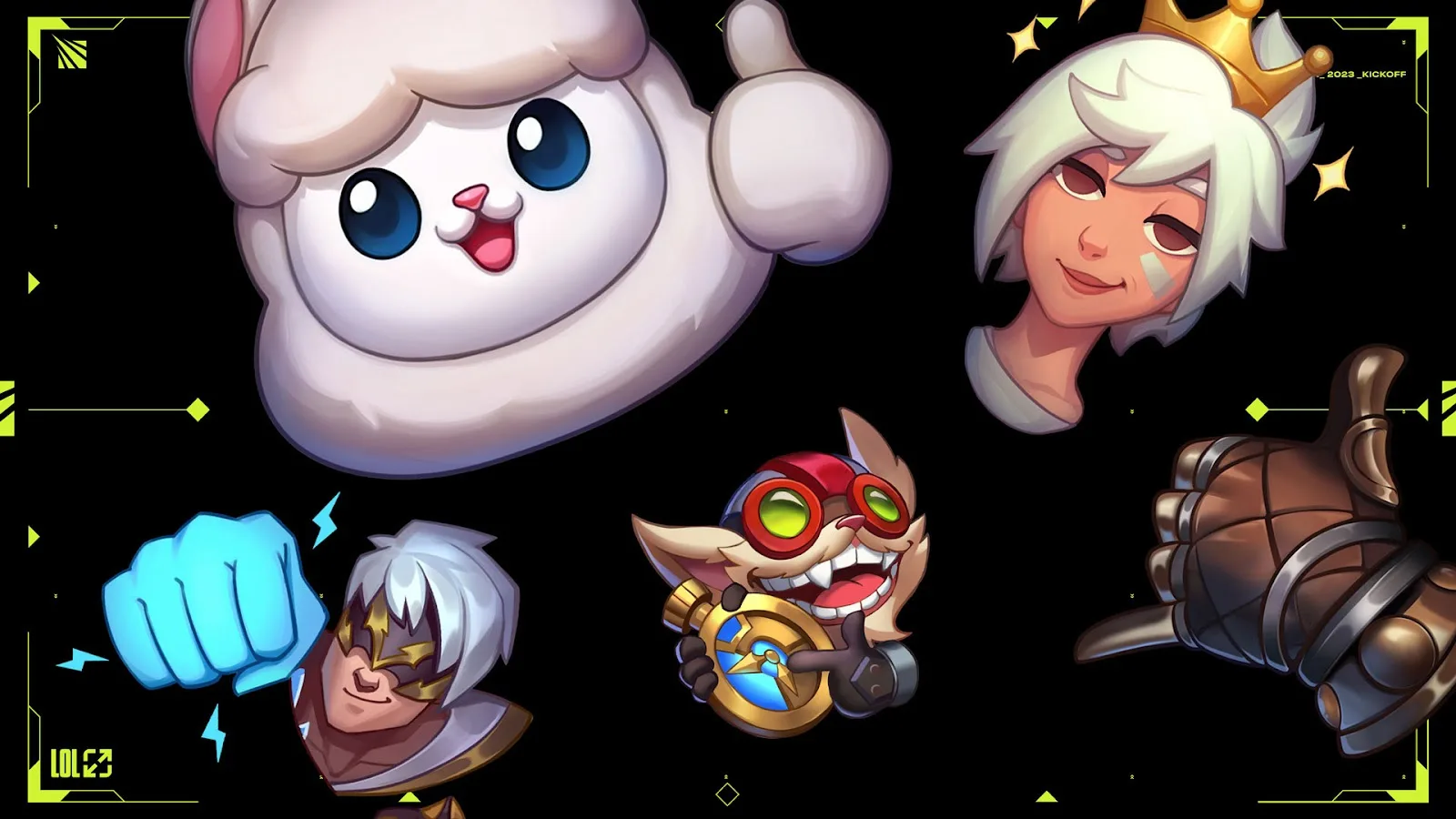 League of Legends: Emotes dos vencedores Season 2023 Kickoff chegaram!