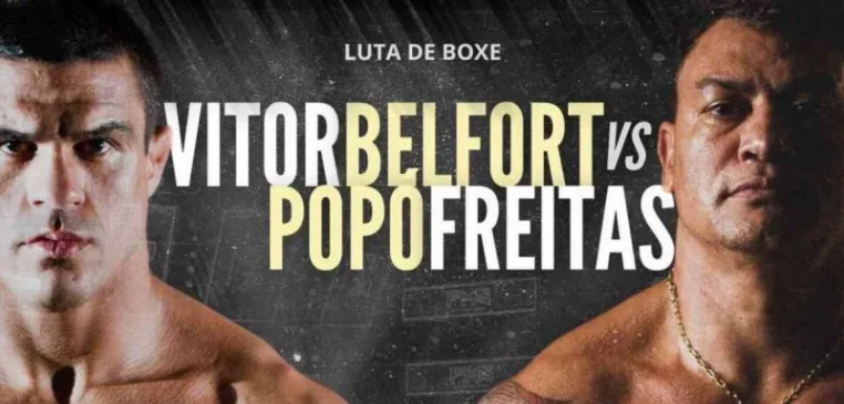 Popó x Vitor Belfort será no Fight Music Show 5: "Segura a onda, Vitor"