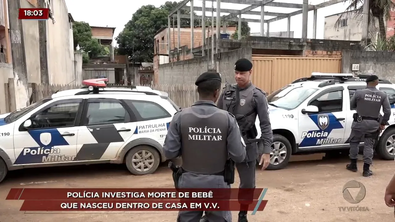 Polícia investiga morte de bebê dentro de casa em Vila Velha