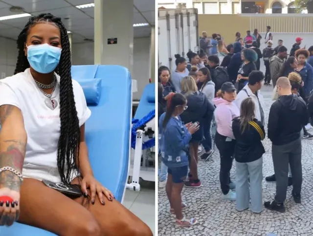 Numanice, de Ludmilla, cancela doação de sangue por ingresso gratuito em Vitória