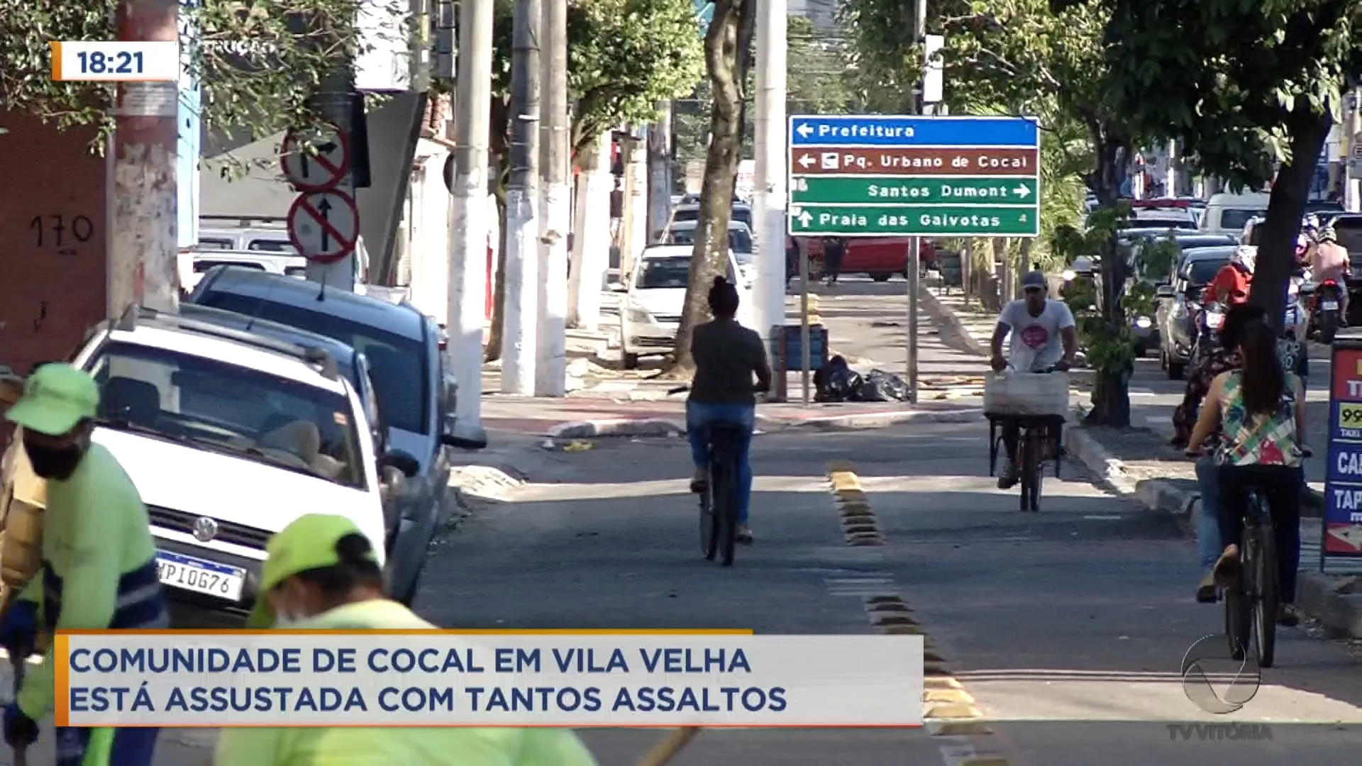 Comunidade de Cocal em Vila Velha está assustada com tantos assaltos