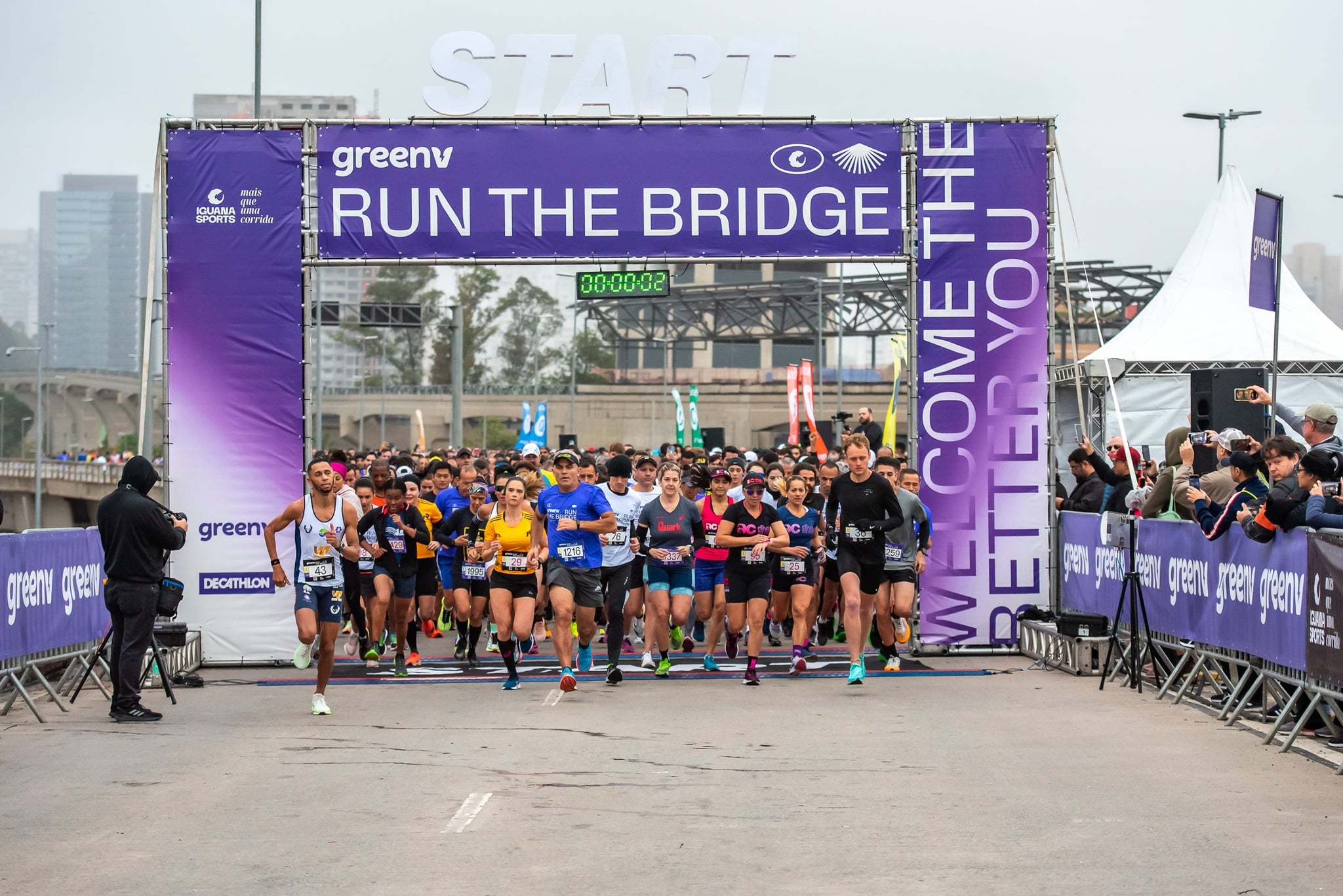 Capital paulista recebe dia 03 de setembro nova edição da corrida "GreenV Run The Bridge"