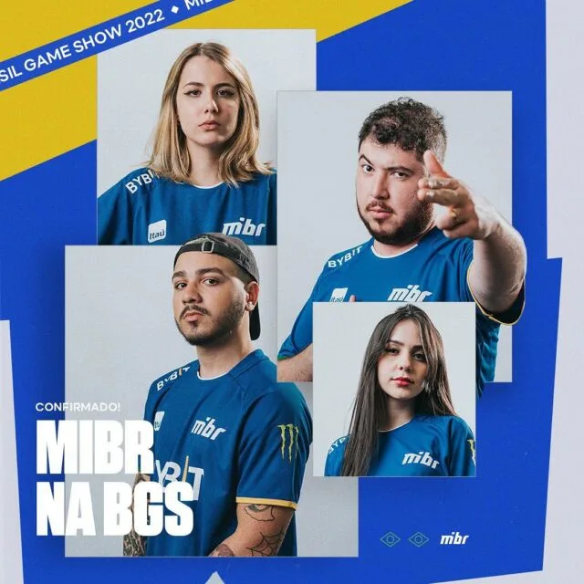 MIBR anuncia as atividades dentro da Brasil Game Show