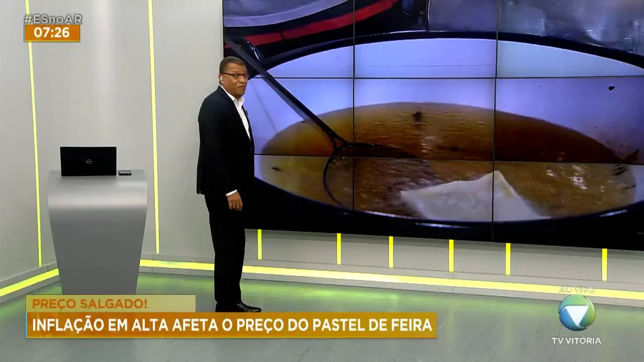 Inflação em alta afeta no preço do pastel