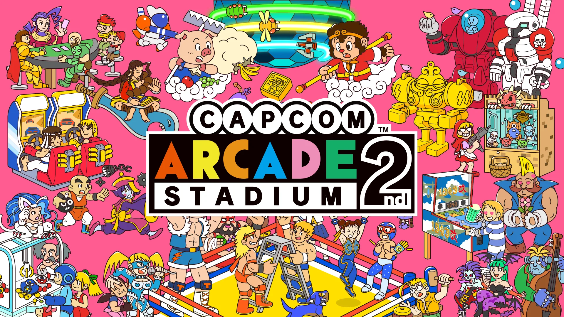 Capcom Arcade 2nd Stadium reúne diversos clássicos de arcade