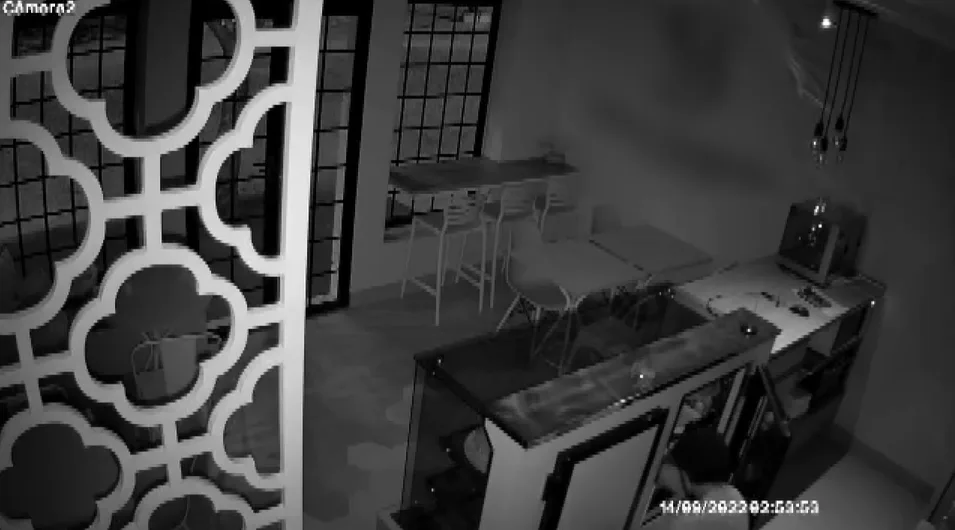 VÍDEO | Suspeito invade lanchonete em Baixo Guandu para comer docinhos de madrugada