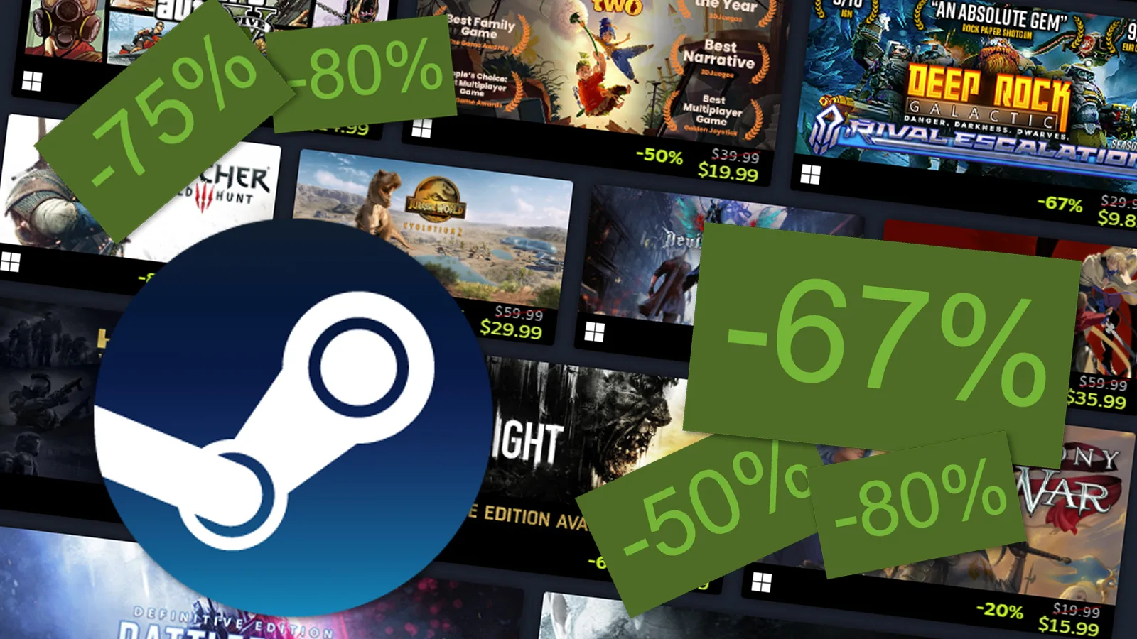 STEAM em 2024: Valve revela o calendário de promoções e eventos