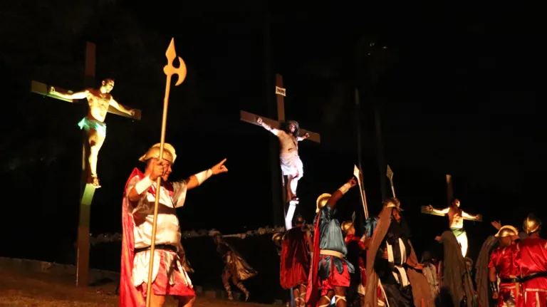 Maior espetáculo da Paixão de Cristo do ES acontece nesta quinta e sexta-feira em Viana