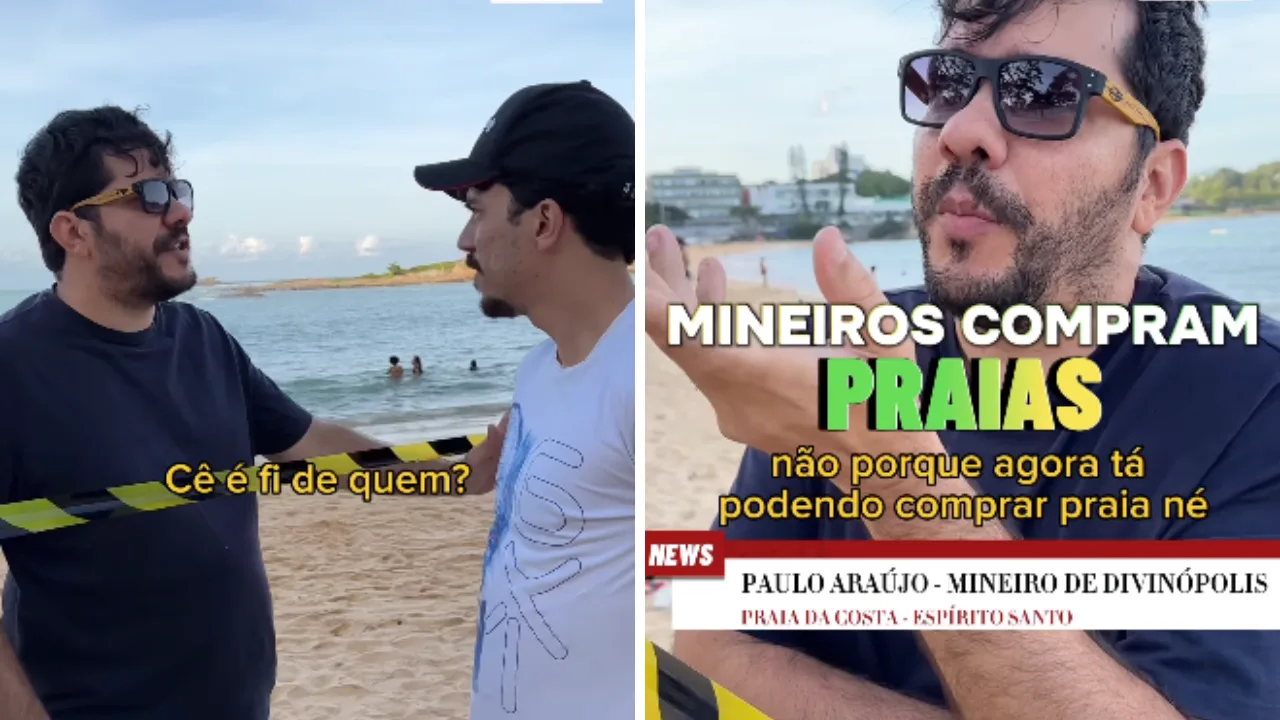 VÍDEO | Em Vila Velha, comediante viraliza com piadas sobre a "PEC das praias"