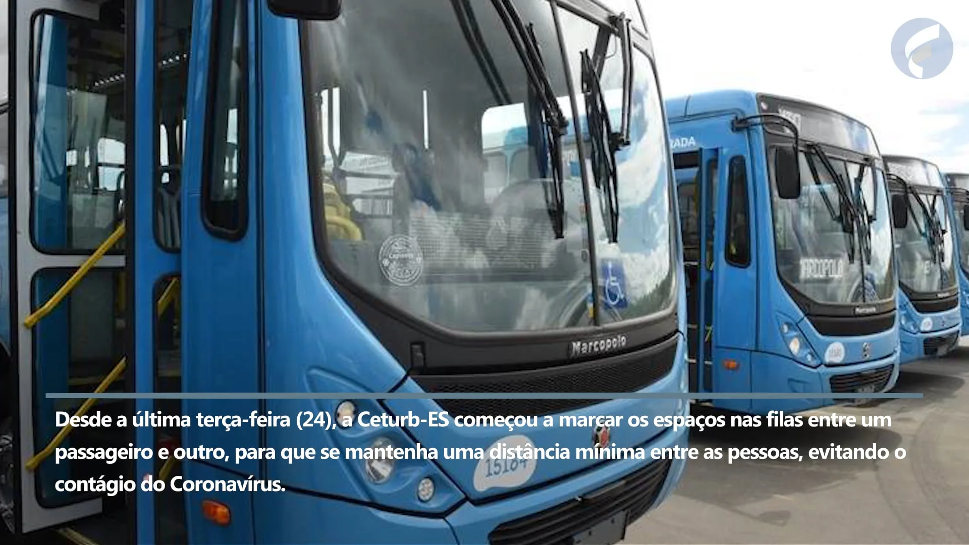 Marcação em terminais do Transcol para distanciar pessoas não agrada passageiros