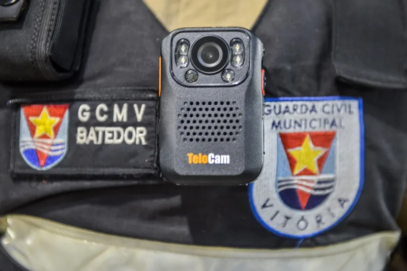 "Bodycam": Guarda de Vitória começa a testar câmeras corporais