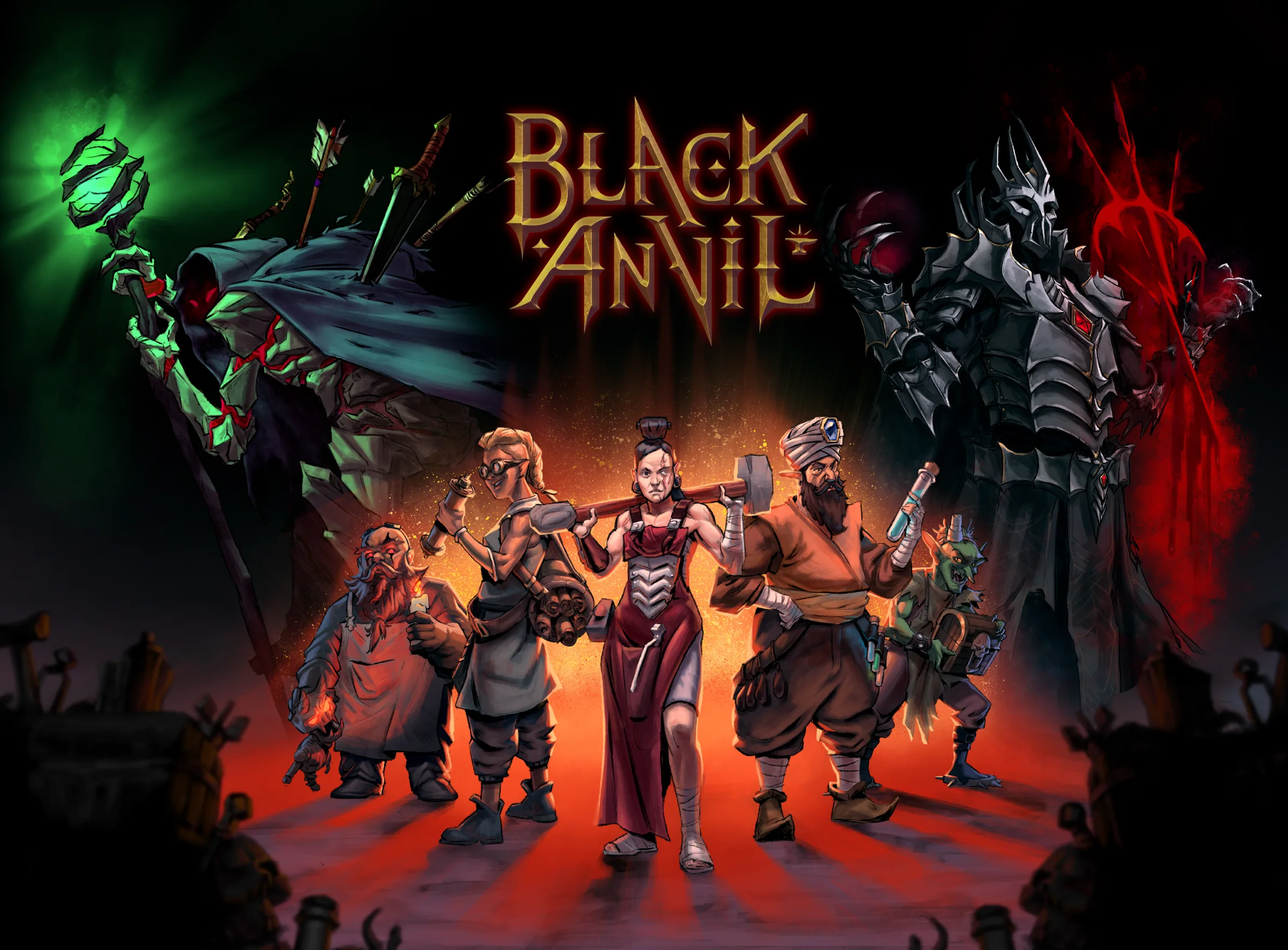 Black Anvil, TCG da Animus Game Studio, é anunciado para PC e mobile