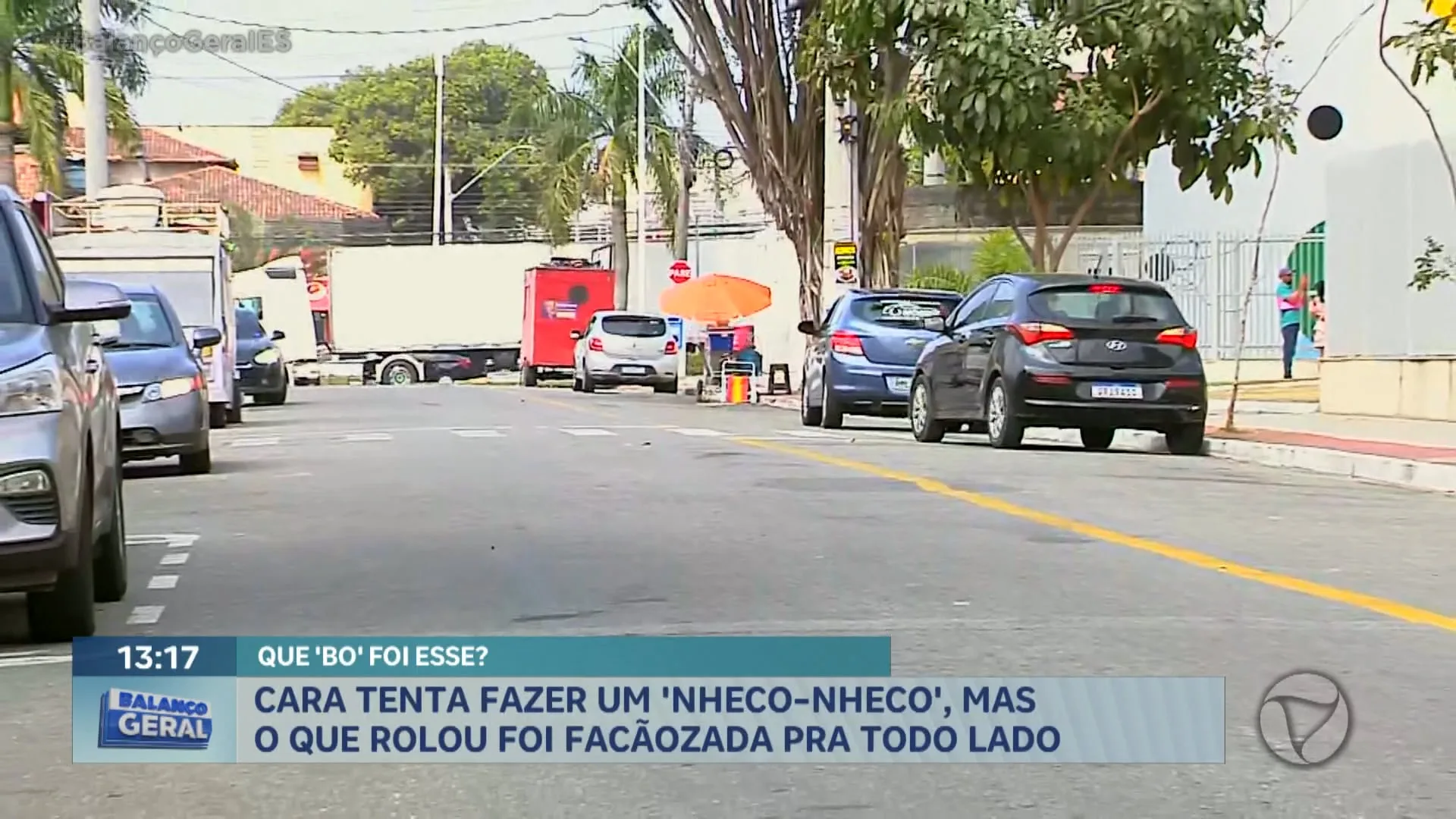 Homem tenta fazer um 'nheco-nheco', mas o que rola é facãozada