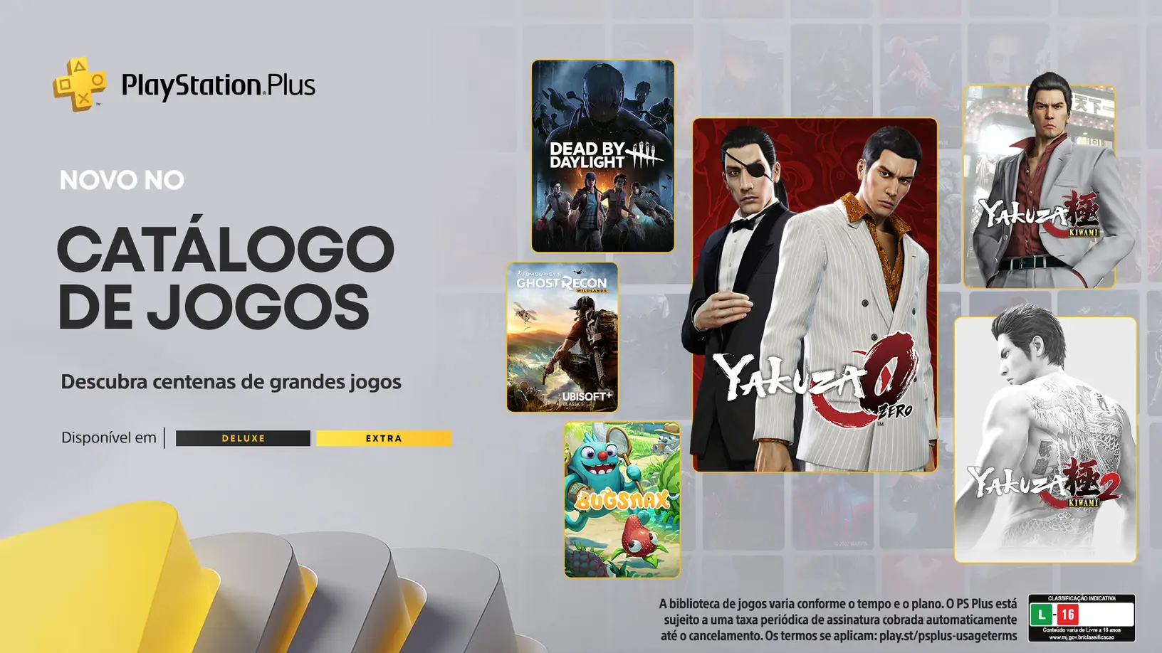 Catálogo de Jogos PlayStation Plus para agosto: série Yakuza é destaque