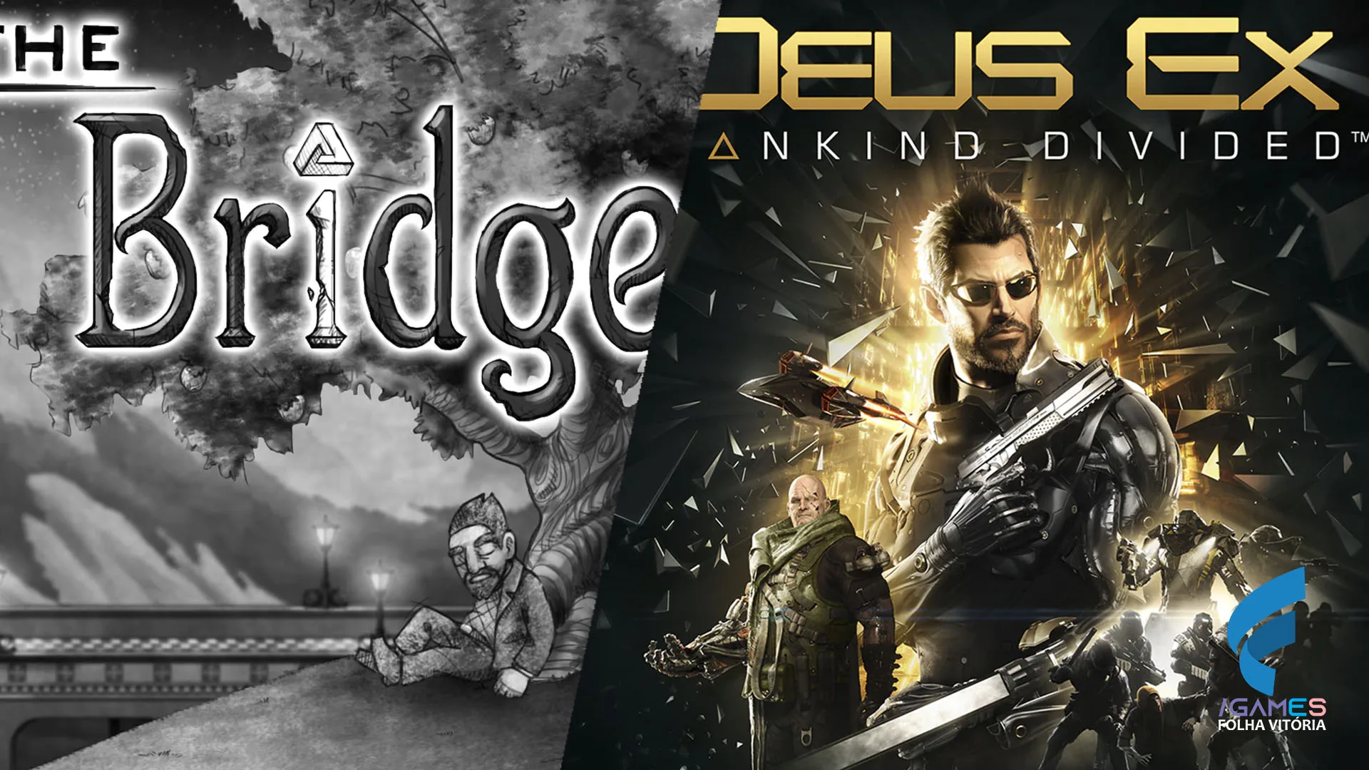 Jogos Grátis na Epic Games: Deus Ex: Mankind Divided e The Bridge