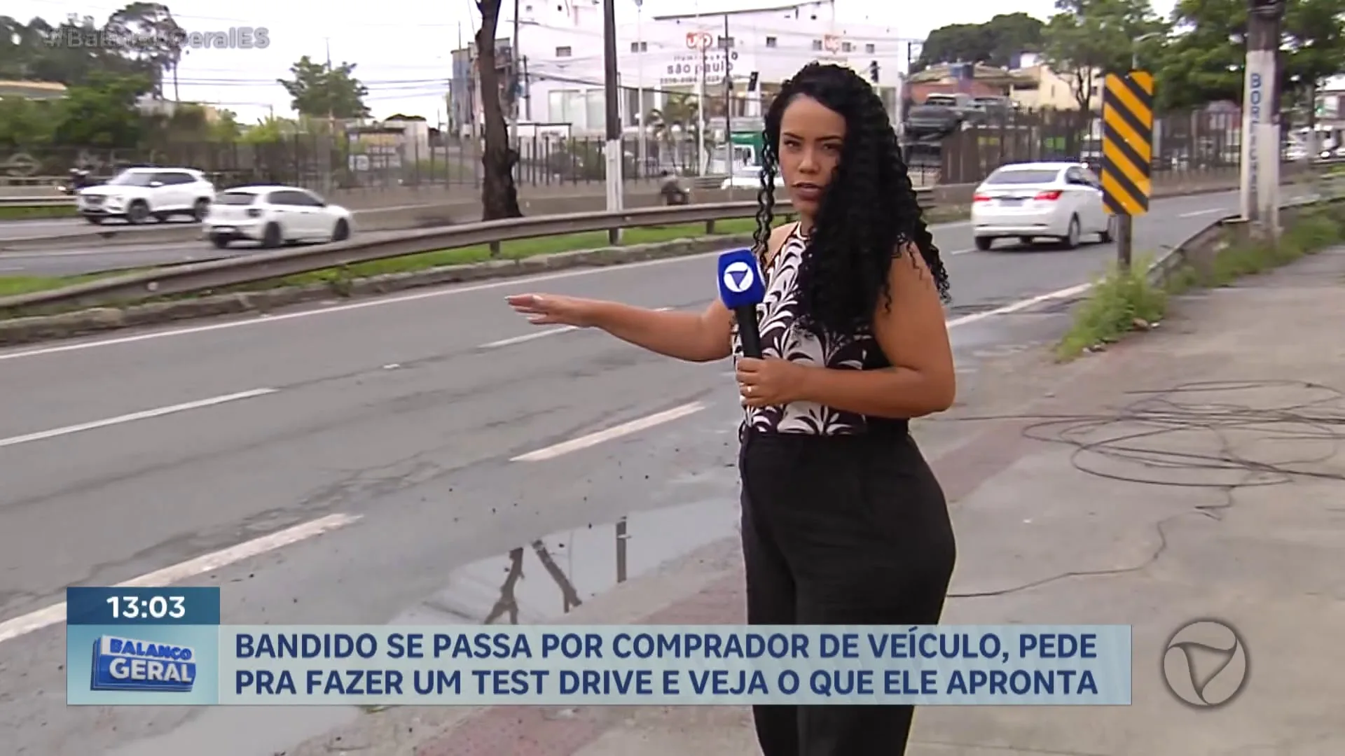 BANDIDO SE PASSA POR COMPRADOR E PEDE PARA FAZER UM TEST DRIVE