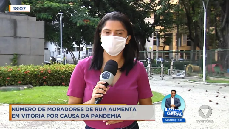 Pandemia aumenta população de rua em Vitória