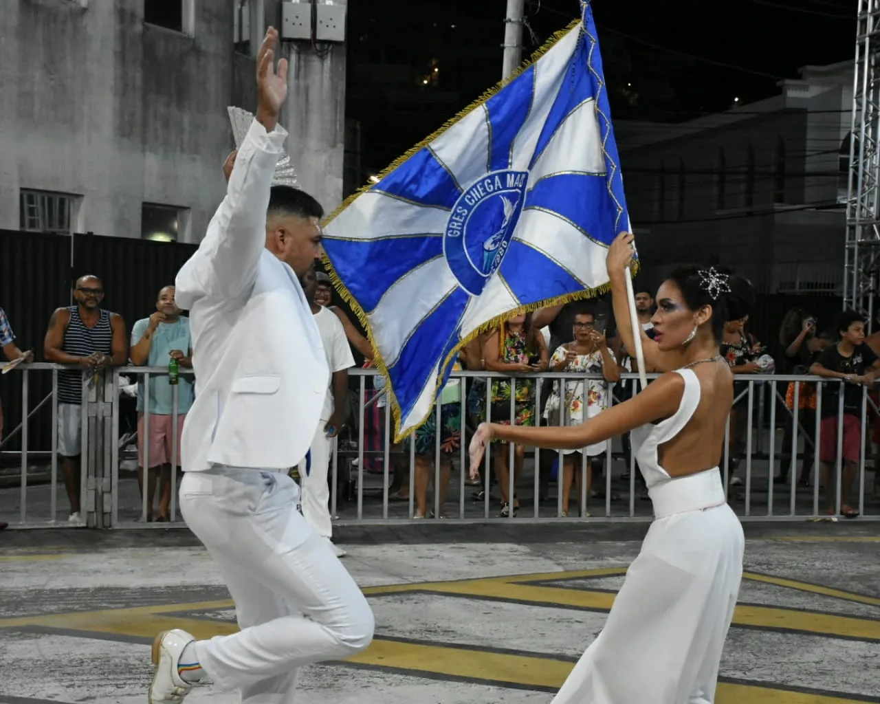 Carnaval de Vitória: veja como foi o ensaio técnico da Chega Mais