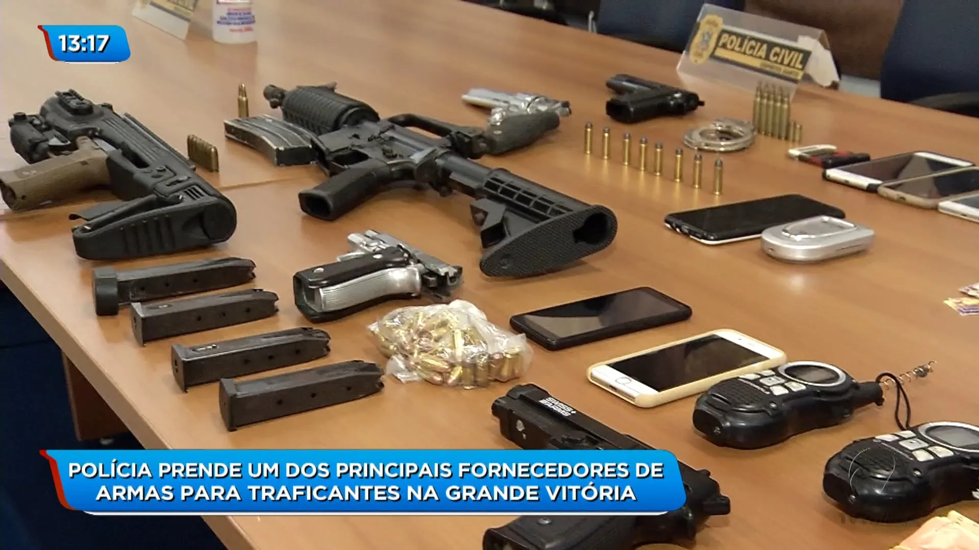 Polícia prende traficante